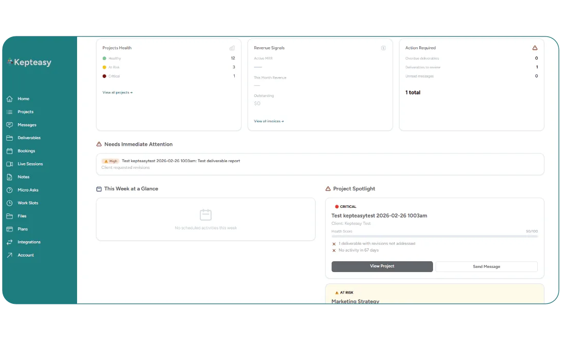 Consultant Platform
